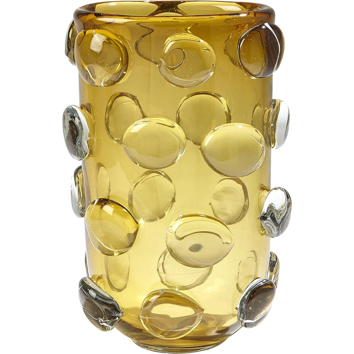 001 SR-892963 | Primary Silo | Rondelle Vase by Global Views. Made from art glass in a modern style.
