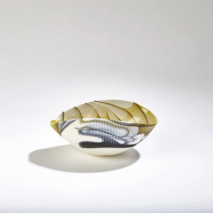 Pleated Bowl by Global Views. Made from unique in a eclectic & global style.