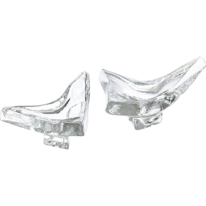 Triangle Slab Bowl by Global Views. Made from glass in a eclectic & global style.