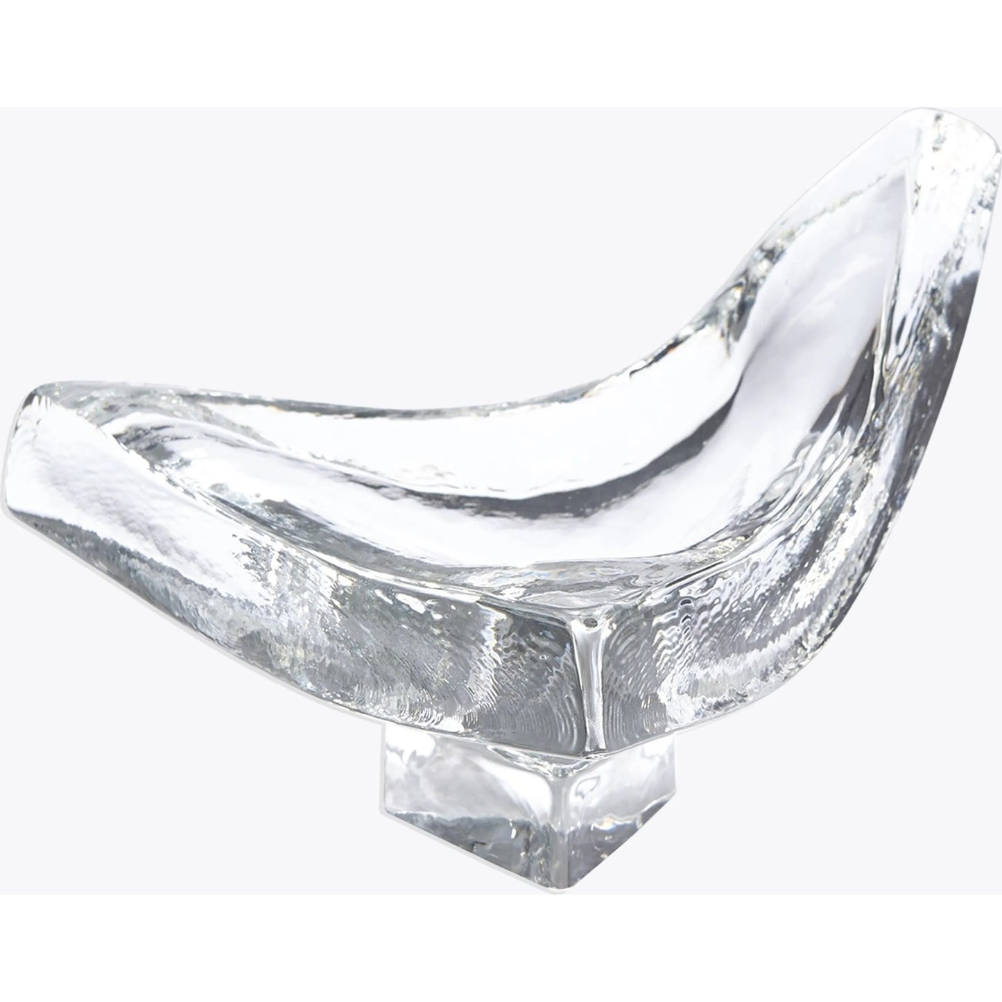 007 SR-893374 | Additional Silo | Triangle Slab Bowl by Global Views. Made from glass in a eclectic & global style.