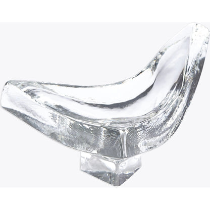 Triangle Slab Bowl by Global Views. Made from glass in a eclectic & global style.