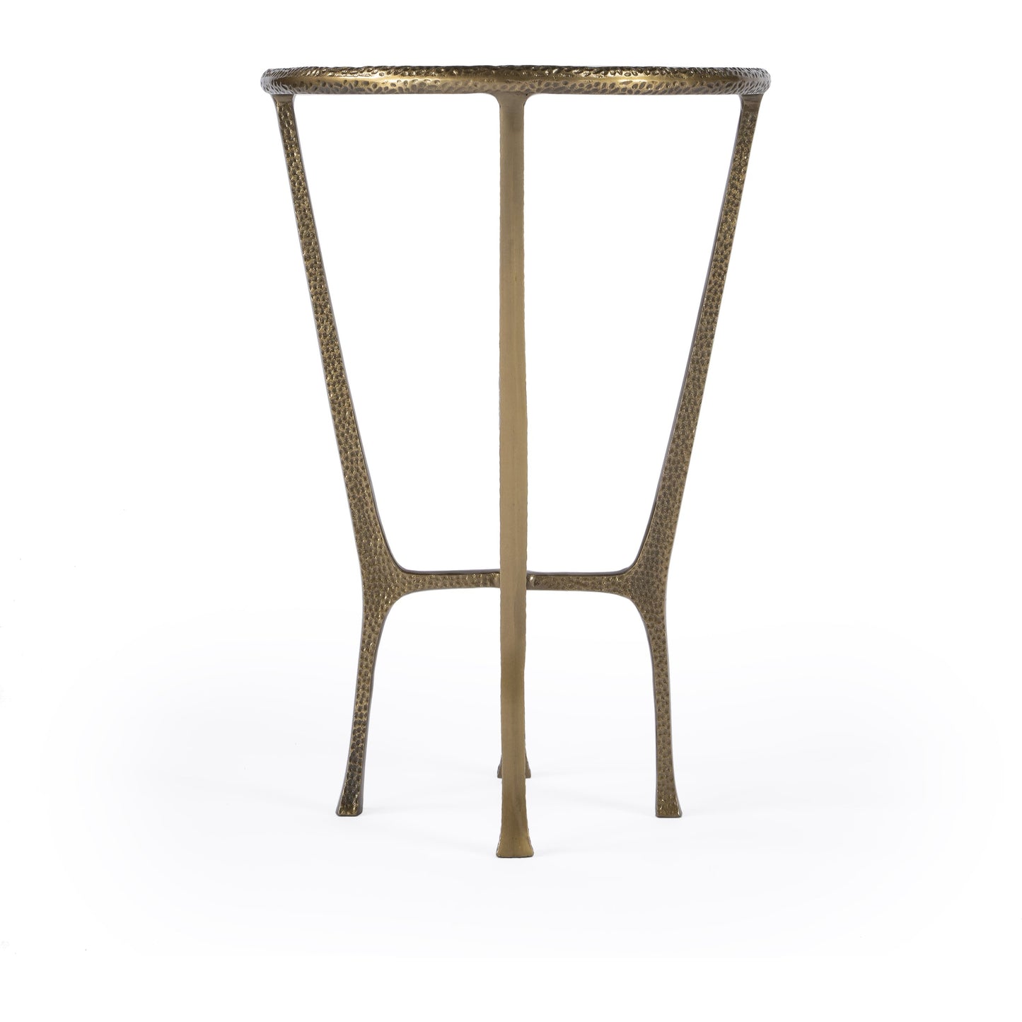 005 SI-1822362 | Additional Silo | Switlania Side Table by Butler Specialty Company in gold and gold. Made from aluminum, marble in a modern style.