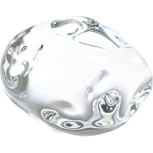 Dimple Paperweight by Global Views. Made from glass in a modern style.