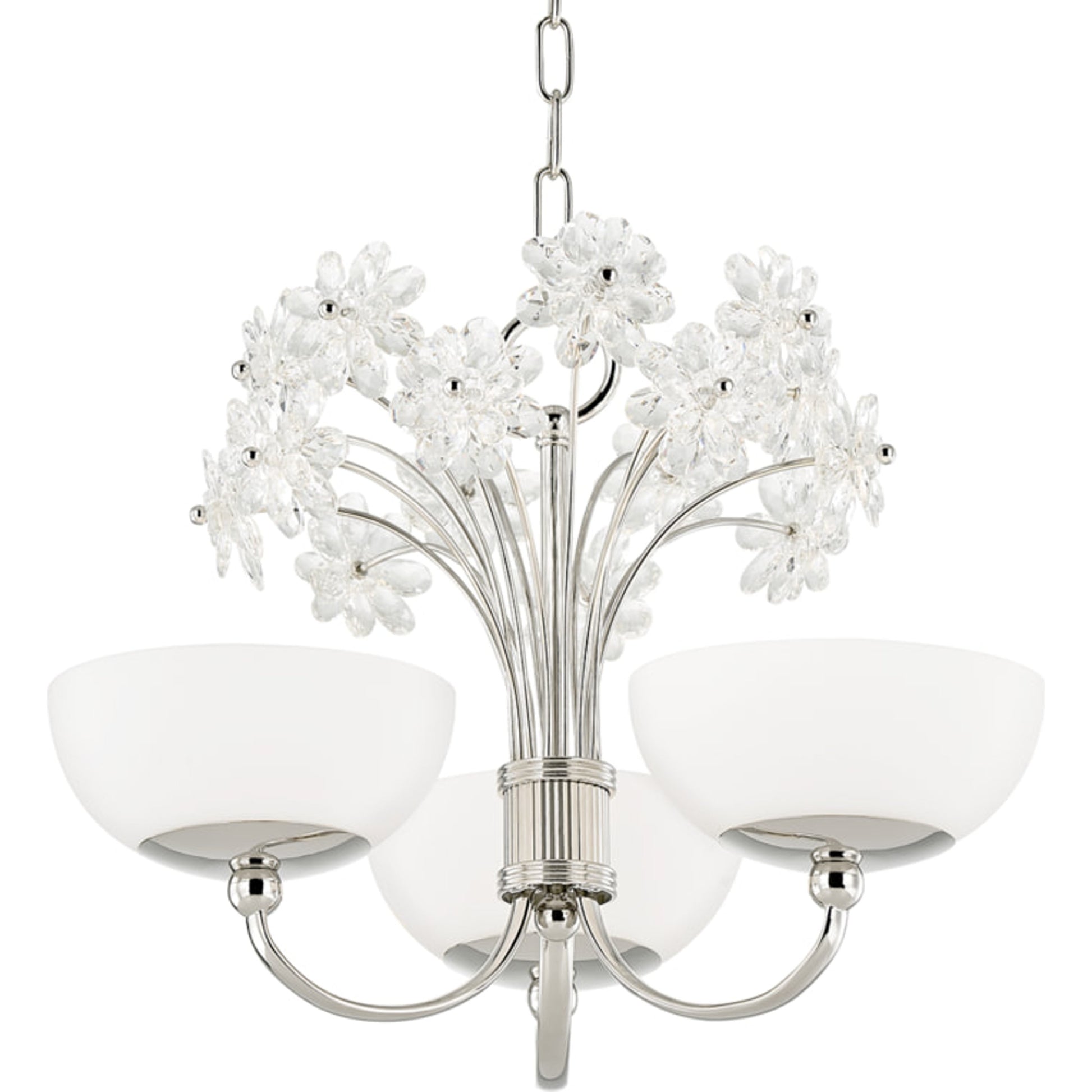 Beaumont Chandelier by Hudson Valley. Made from brass in a transitional style.