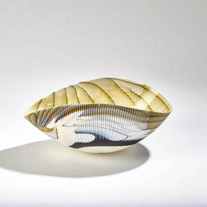 Pleated Bowl by Global Views. Made from unique in a eclectic & global style.