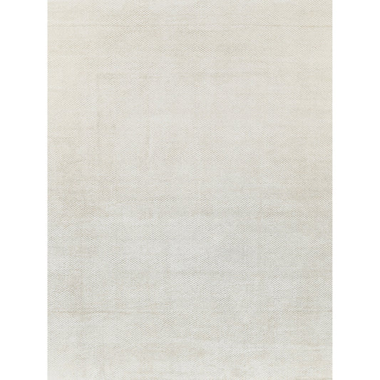 Pearl Rug - Light Beige by Exquisite Rugs in light beige. Made from bamboo silk, cotton in a unique style.