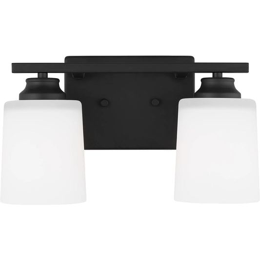 Vinton Two Light Wall / Bath Sconce by Visual Comfort & Co.. Made from steel in a unique style.