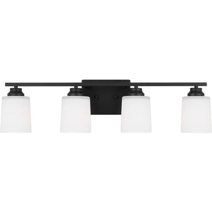 Vinton Four Light Wall / Bath Sconce by Visual Comfort & Co.. Made from steel in a unique style.