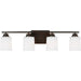Vinton Four Light Wall / Bath Sconce by Visual Comfort & Co.. Made from steel in a unique style.