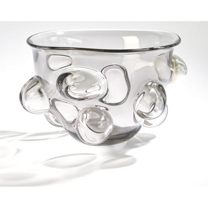 Bubbled Bowl by Global Views. Made from artglass in a eclectic & global style.