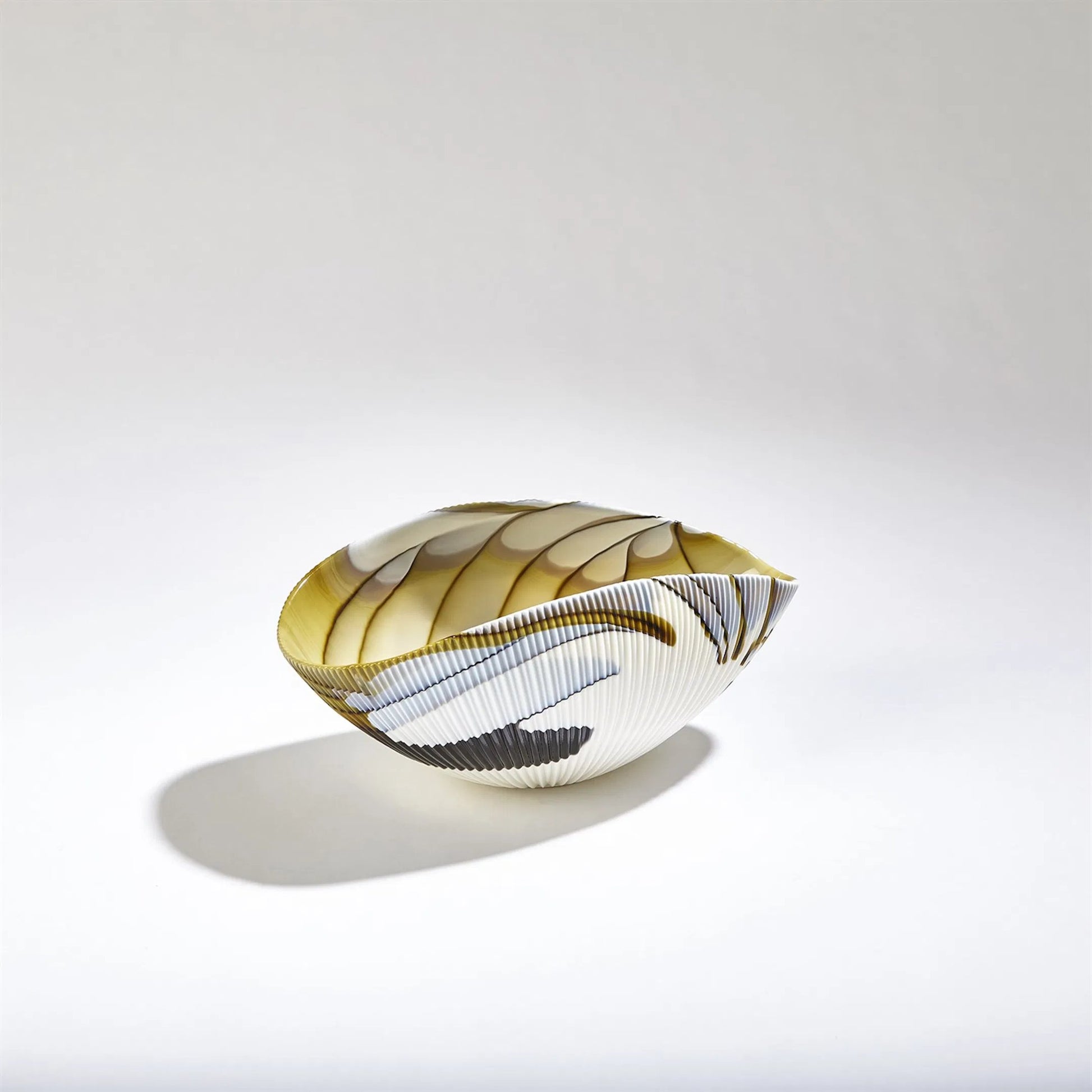 Pleated Bowl by Global Views. Made from unique in a eclectic & global style.