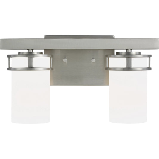 001 SI-2240046 | Primary Silo | Robie 2-Light Wall / Bath by Visual Comfort & Co.. Made from steel in a unique style.