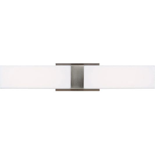Vandeventer Medium LED Wall / Bath by Visual Comfort & Co. in brushed nickel. Made from steel in a unique style.