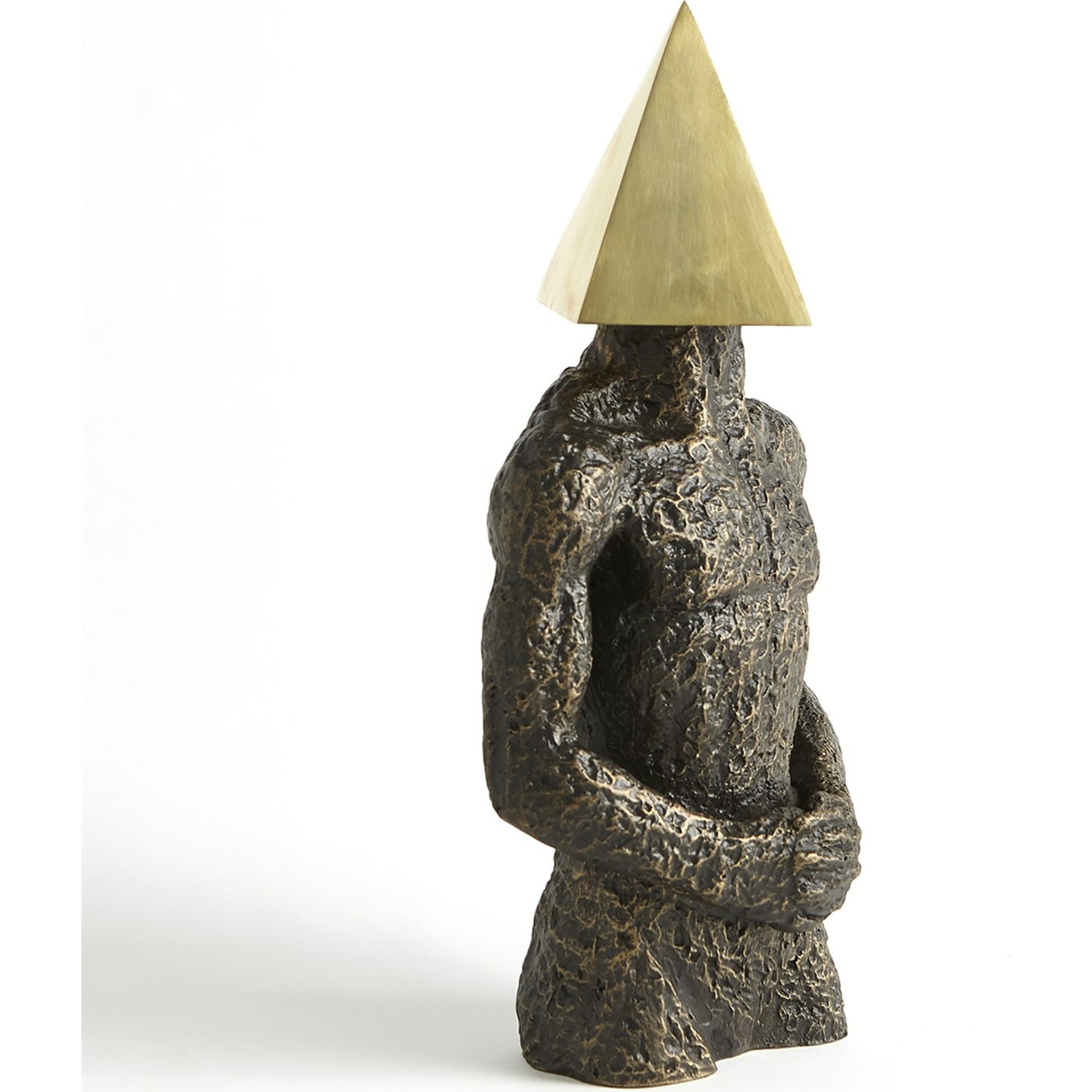 Pyramid Hero by Global Views in bronze. Made from iron, cast iron, brass in a eclectic & global style.