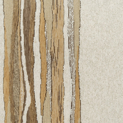 Combosa Pillow by DV Kap Home in ivory, tan. Made from 45% polyester, 30% acrylic, 18% rayon, 7% linen in a unique style.