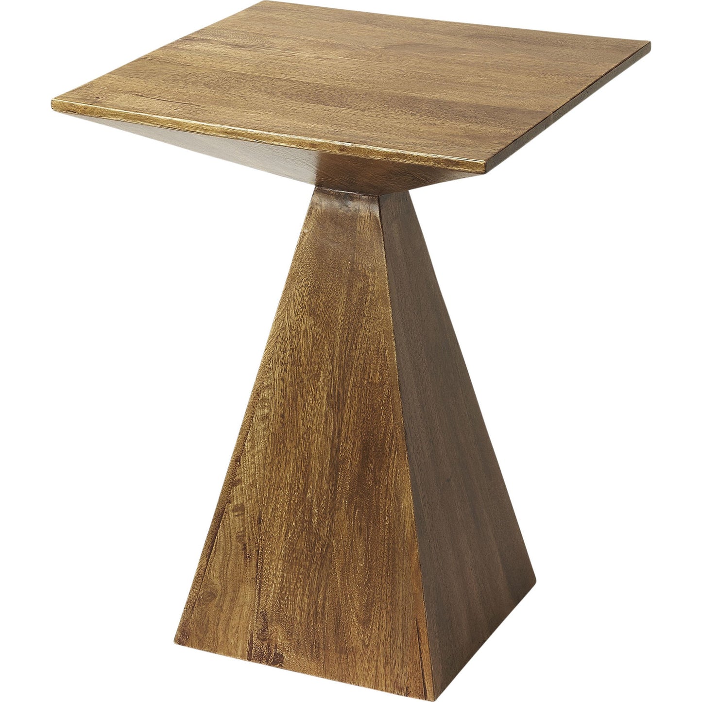 001 S-259948 | Primary Silo | Titus End Table by Butler Specialty Company in light brown and modern wood. Made from mango wood solids in a modern style.