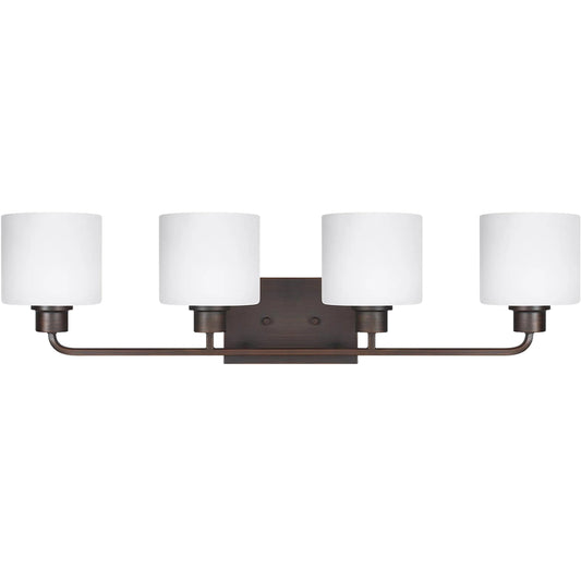 Canfield Four Light Wall / Bath by Visual Comfort & Co.. Made from steel in a unique style.