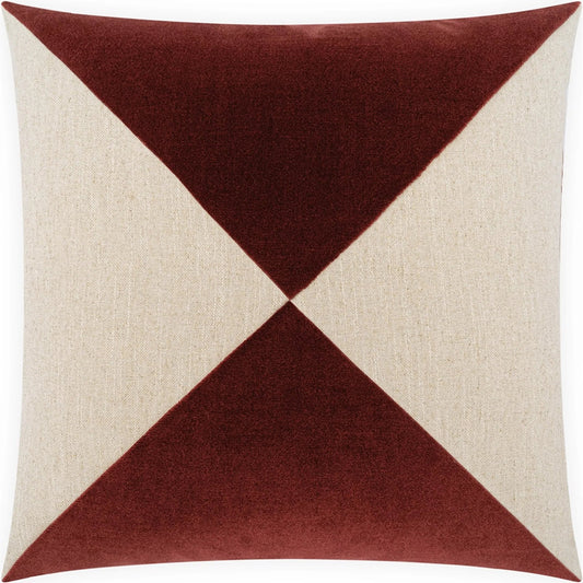 Deveraux Diamond Pillow by DV Kap Home. Made from 100% polyester, 44% viscose, 35% polyester, 21% linen in a unique style.