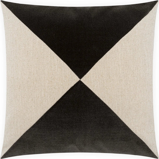Deveraux Diamond Pillow by DV Kap Home. Made from 100% polyester, 44% viscose, 35% polyester, 21% linen in a unique style.