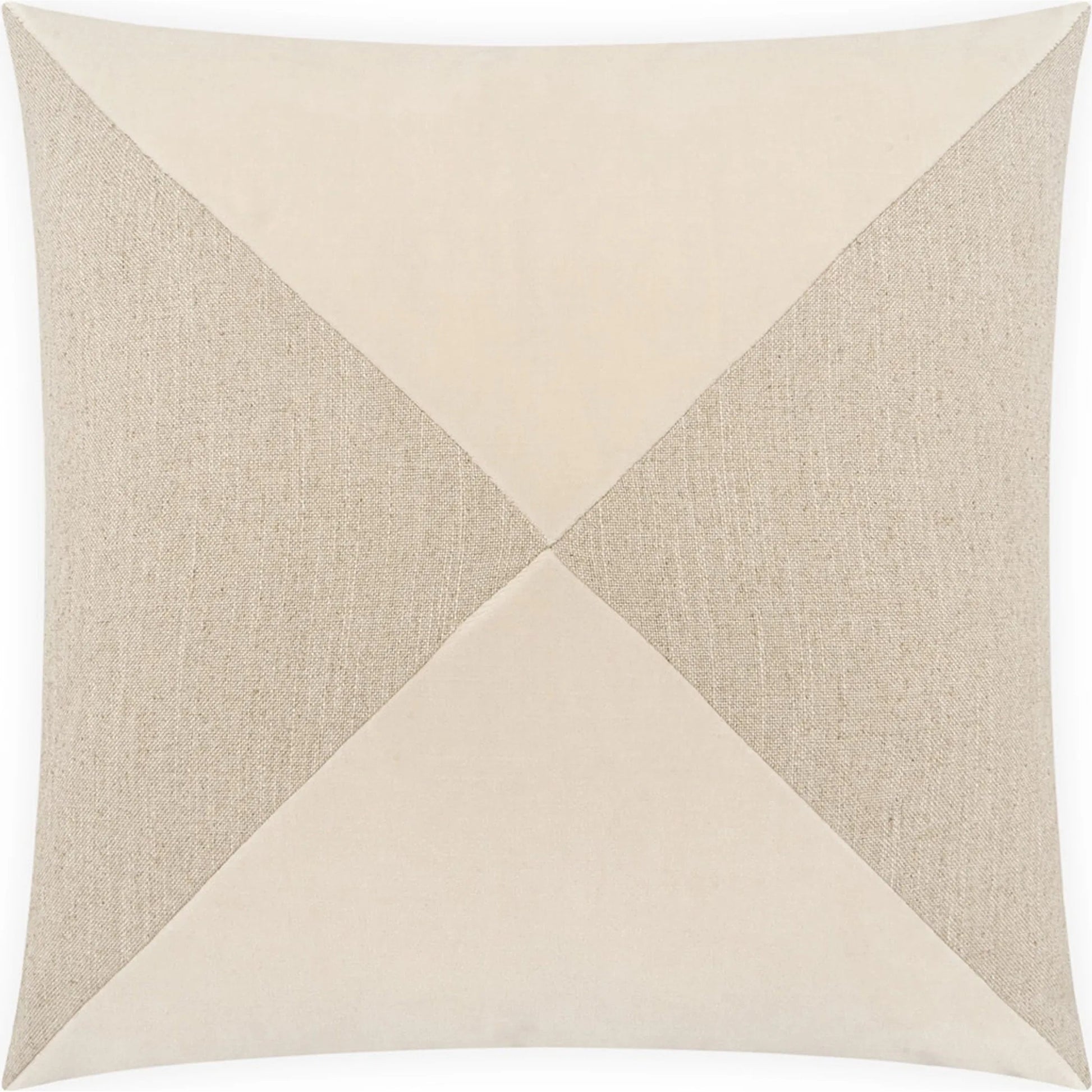 Deveraux Diamond Pillow by DV Kap Home. Made from 100% polyester, 44% viscose, 35% polyester, 21% linen in a unique style.