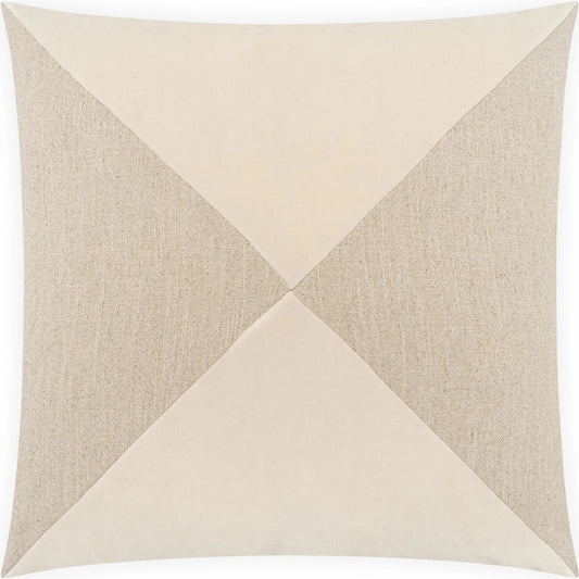 Deveraux Diamond Pillow by DV Kap Home. Made from 100% polyester, 44% viscose, 35% polyester, 21% linen in a unique style.