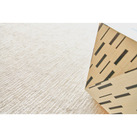 Tangaro 4436 Rug by Exquisite Rugs in light beige. Made from bamboo silk, banana silk in a unique style.