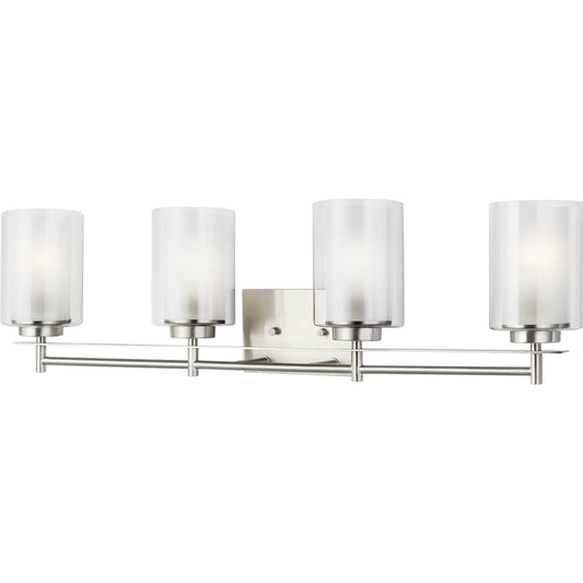 Elmwood Park Four Light Wall / Bath by Visual Comfort & Co.. Made from steel in a modern style.
