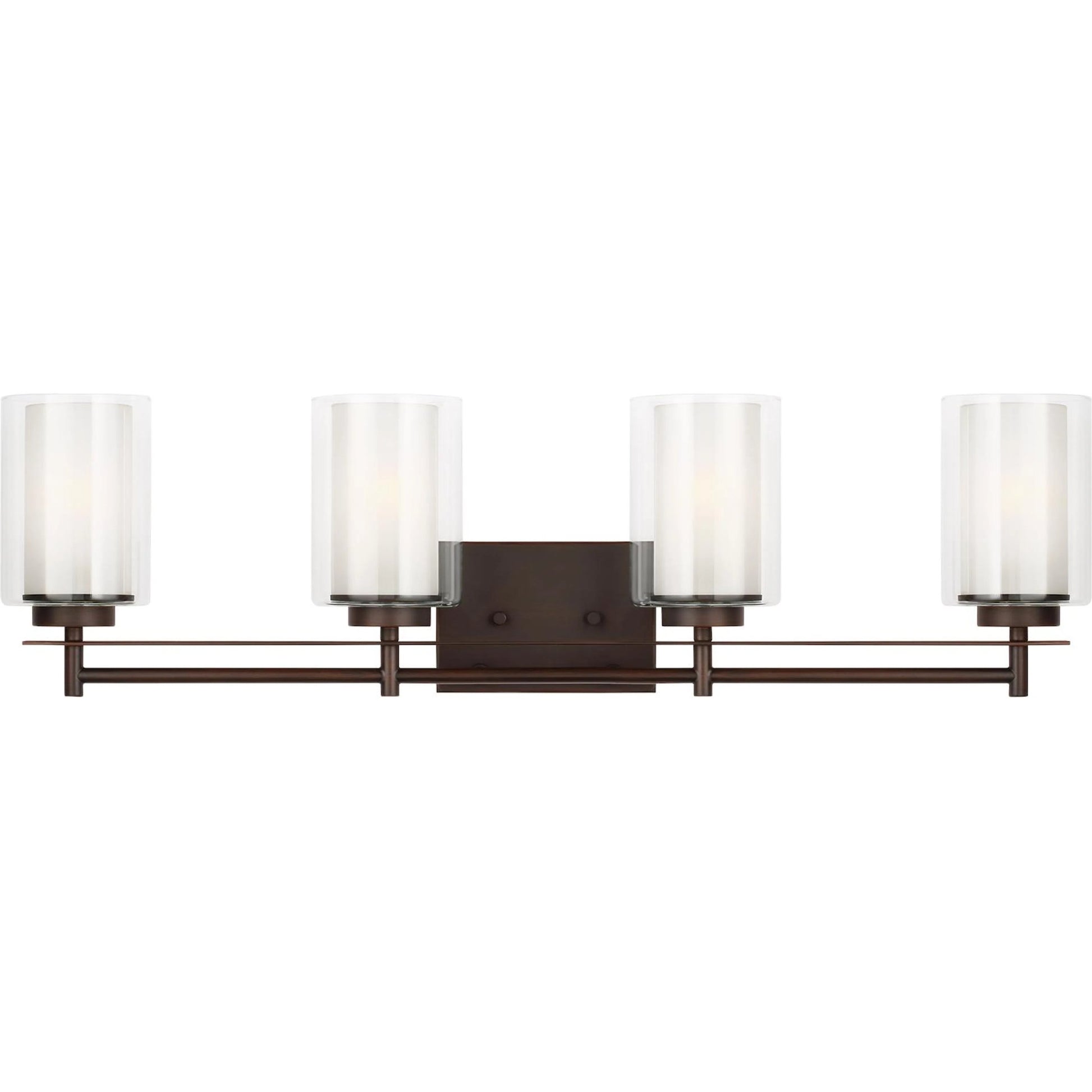 Elmwood Park Four Light Wall / Bath by Visual Comfort & Co.. Made from steel in a modern style.