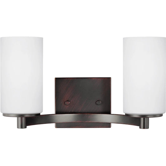 Hettinger Two Light Wall / Bath by Visual Comfort & Co.. Made from steel in a unique style.
