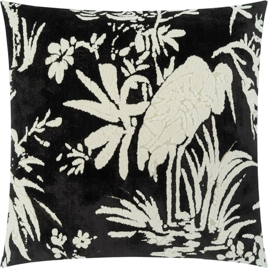 Grazing Pillow by DV Kap Home. Made from 54% cotton, 25% viscose, 21% polyester in a unique style.
