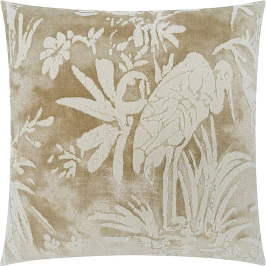 Grazing Pillow by DV Kap Home. Made from 54% cotton, 25% viscose, 21% polyester in a unique style.
