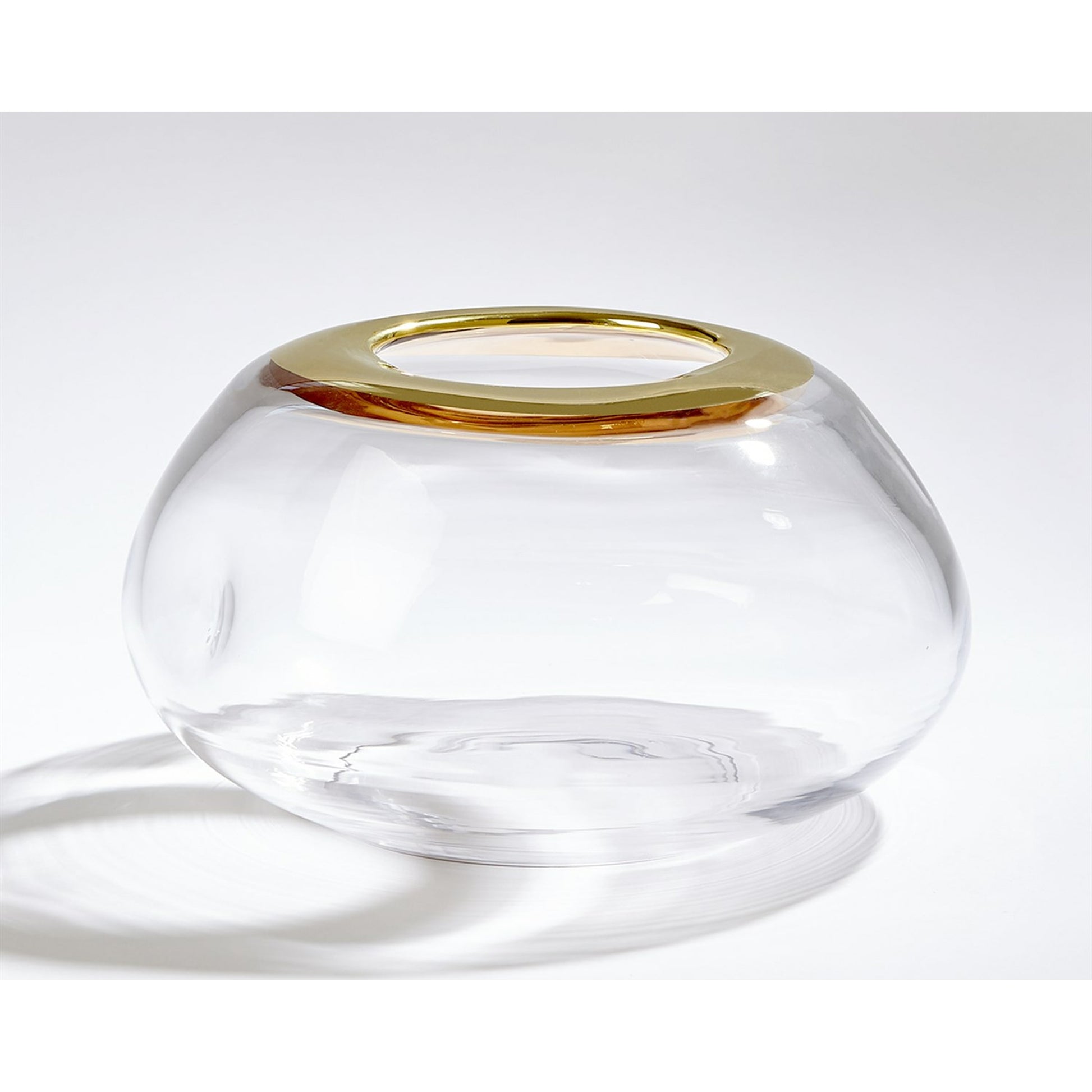 Organic Formed Vase by Global Views. Made from unique in a eclectic & global style.