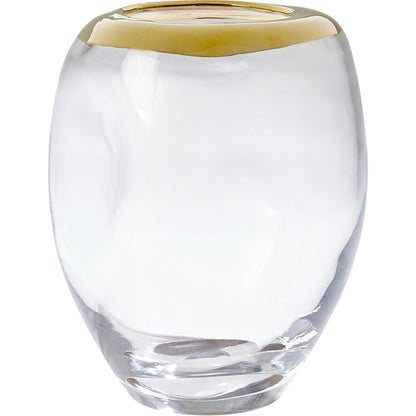 Organic Formed Vase by Global Views. Made from unique in a eclectic & global style.