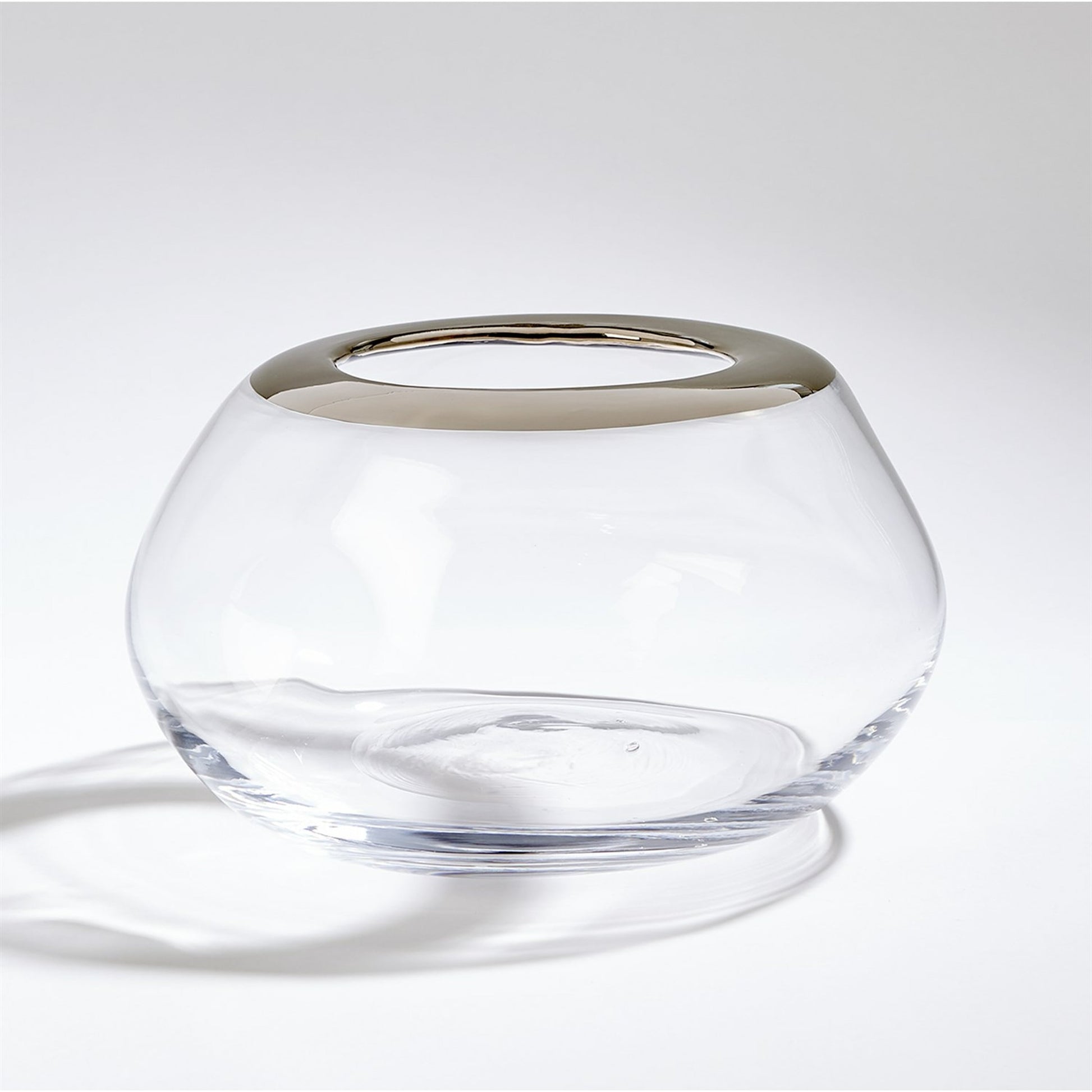 Organic Formed Vase by Global Views. Made from unique in a eclectic & global style.