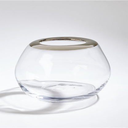 Organic Formed Vase by Global Views. Made from unique in a eclectic & global style.