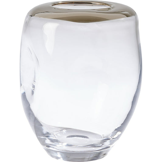 Organic Formed Vase by Global Views. Made from unique in a eclectic & global style.