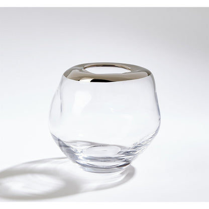 Organic Formed Vase by Global Views. Made from unique in a eclectic & global style.