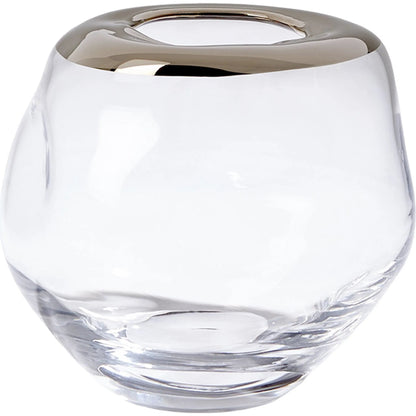 Organic Formed Vase by Global Views. Made from unique in a eclectic & global style.