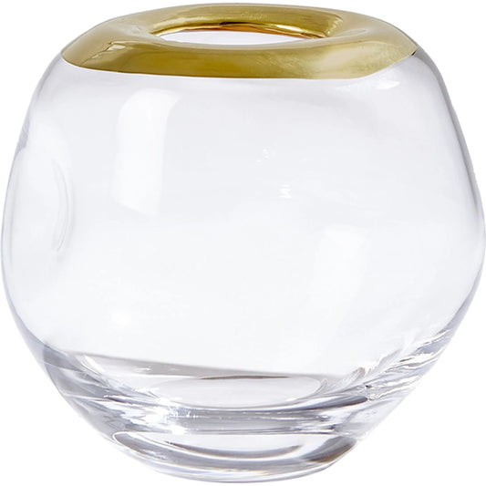 Organic Formed Vase by Global Views. Made from unique in a eclectic & global style.