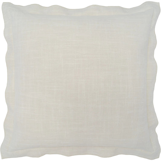 Lena Flange Pillow by DV Kap Home. Made from 36% polyester, 26% cotton, 22% viscose, 16% linen in a unique style.