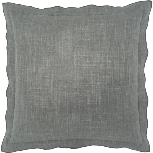 Lena Flange Pillow by DV Kap Home. Made from 36% polyester, 26% cotton, 22% viscose, 16% linen in a unique style.