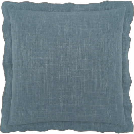 Lena Flange Pillow by DV Kap Home. Made from 36% polyester, 26% cotton, 22% viscose, 16% linen in a unique style.