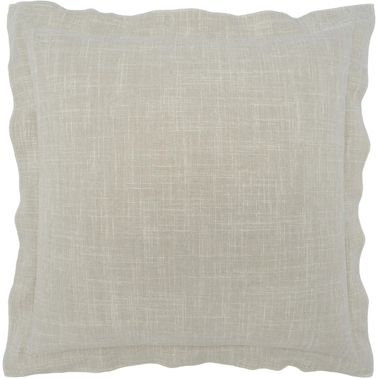 Lena Flange Pillow by DV Kap Home. Made from 36% polyester, 26% cotton, 22% viscose, 16% linen in a unique style.