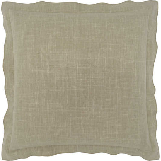 Lena Flange Pillow by DV Kap Home. Made from 36% polyester, 26% cotton, 22% viscose, 16% linen in a unique style.
