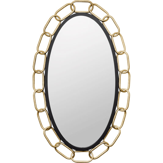 Chains of Love Oval Wall Mirror by Varaluz. Made from unique in a modern style.