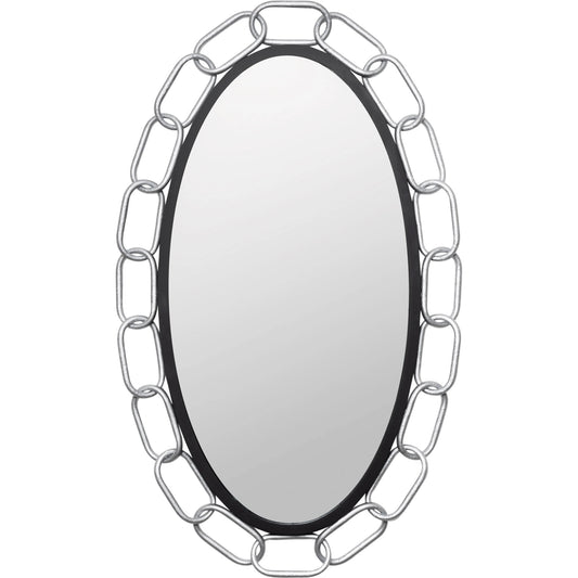Chains of Love Oval Wall Mirror by Varaluz. Made from unique in a modern style.