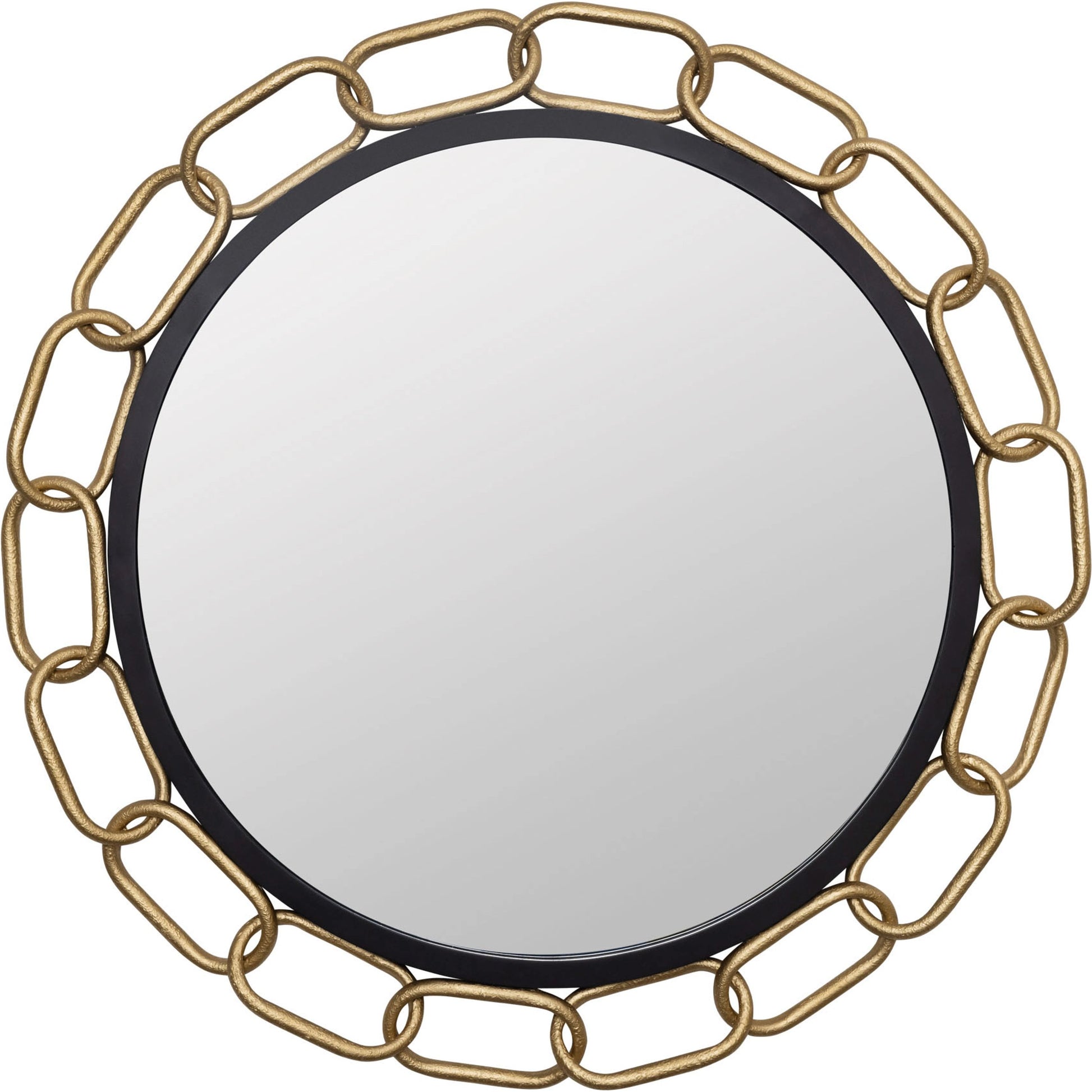 Chains of Love Round Wall Mirror by Varaluz. Made from unique in a modern style.