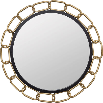 Chains of Love Round Wall Mirror by Varaluz. Made from unique in a modern style.