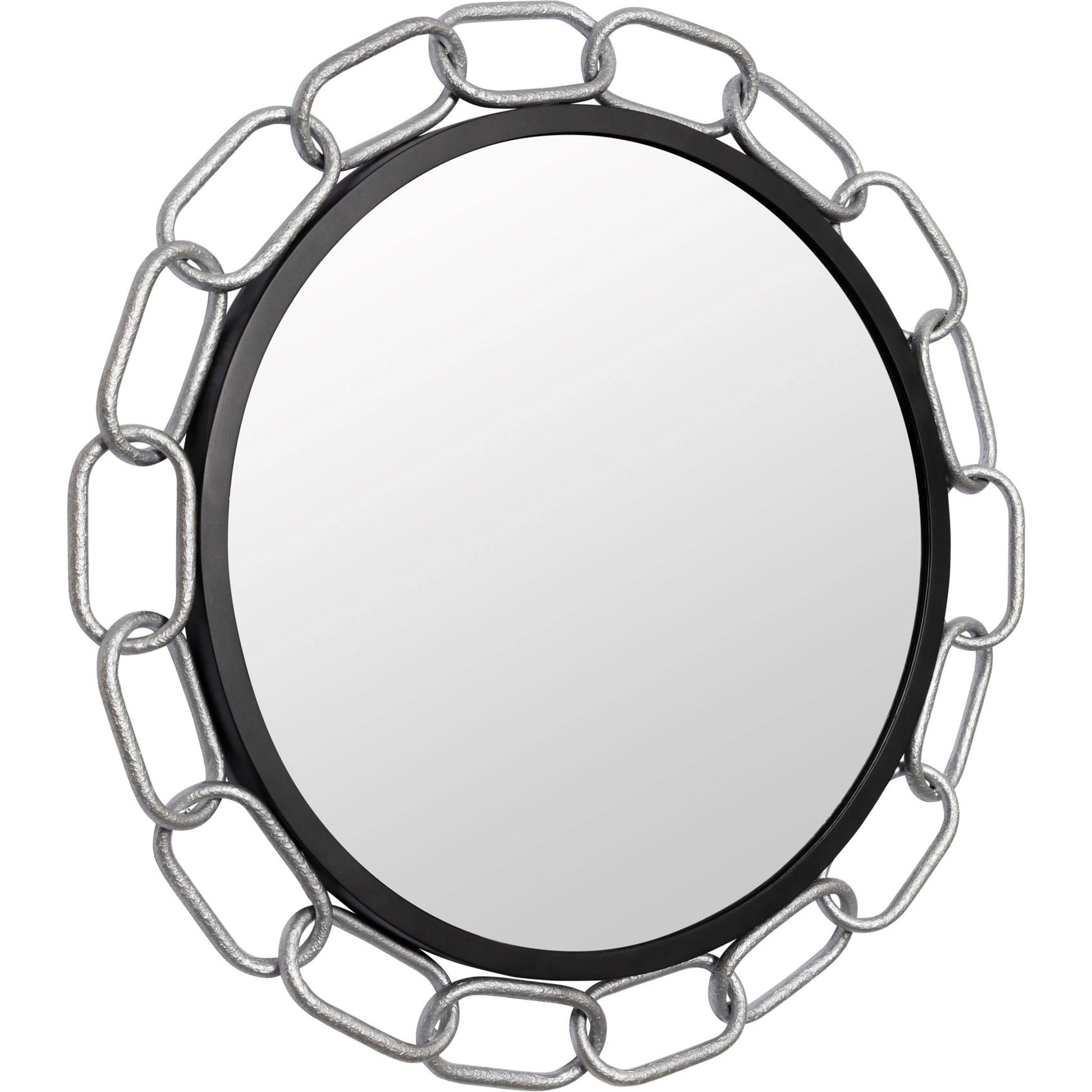 Chains of Love Round Wall Mirror by Varaluz. Made from unique in a modern style.