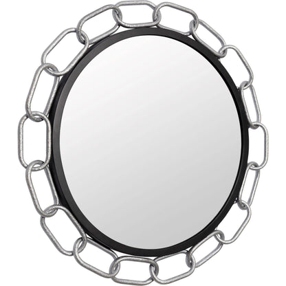 Chains of Love Round Wall Mirror by Varaluz. Made from unique in a modern style.